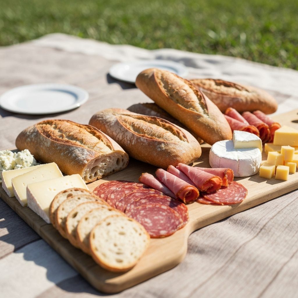 Breads and sliced meats