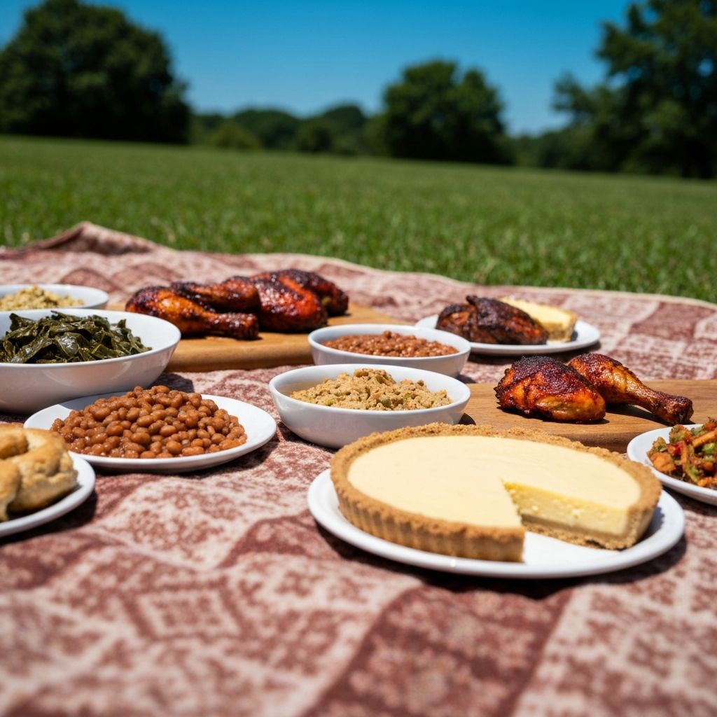 Romantic picnic