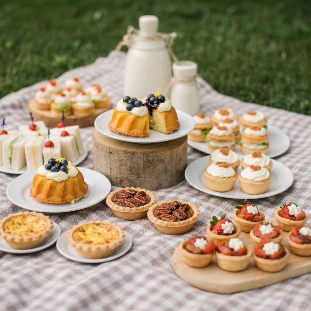 Southern mini dishes spread